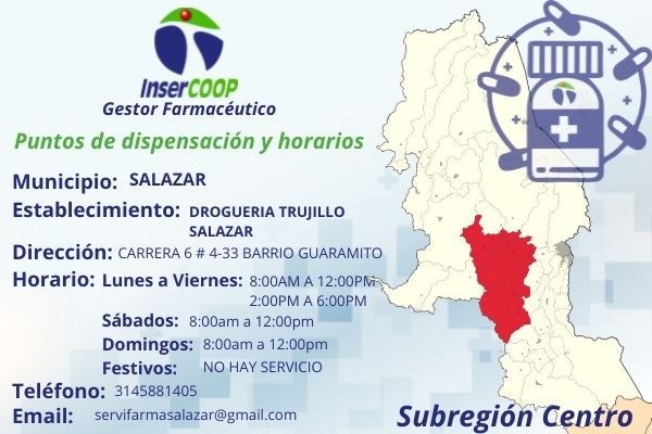 Convenio Drogueria Inercoop Salazar