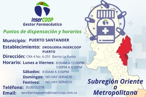 Convenio Drogueria Inercoop Puerto Santander