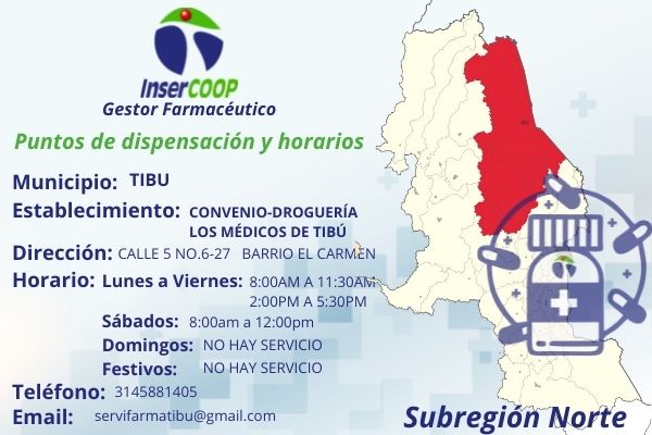 Convenio Drogueria Inercoop Tibú