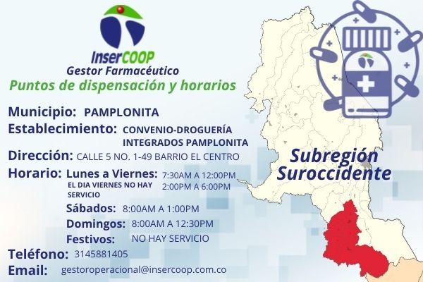 Convenio Drogueria Inercoop Pamplonita